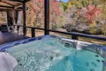 Soak Away In The Hot Tub